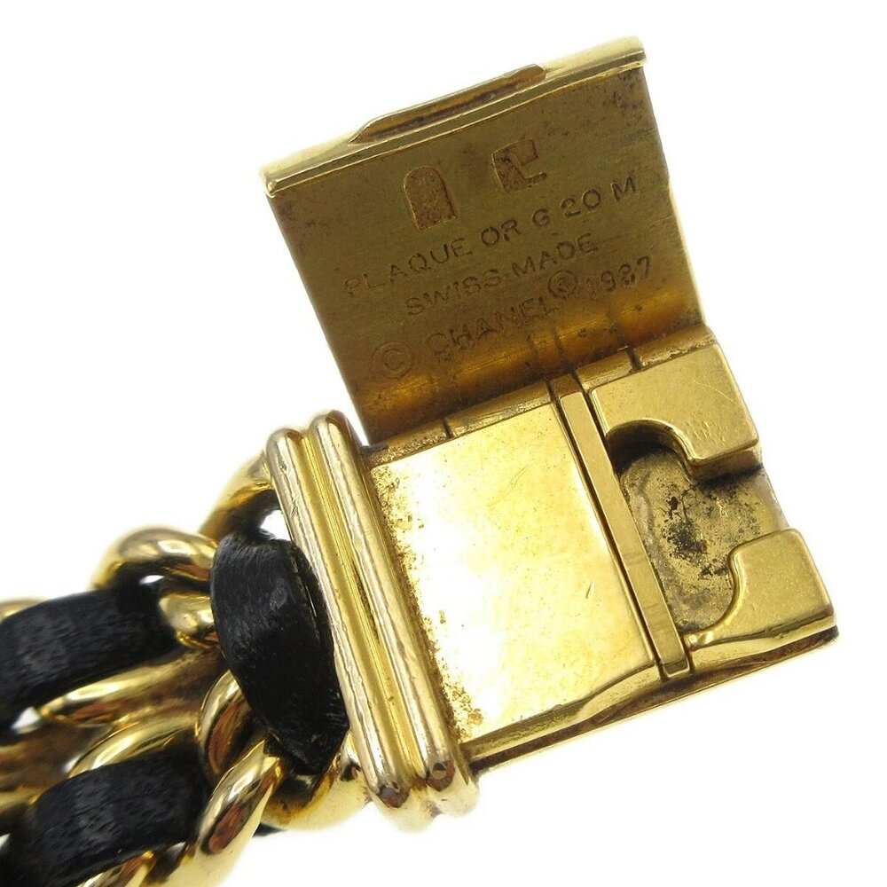 Chanel Premiere C.D.35066 #M Ladies Quartz Watch PLAQUE OR G 20M 97380 - Picture 6 of 10